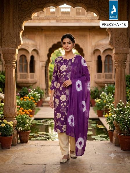 Kaya preksha 3pcs kurtis wholesale